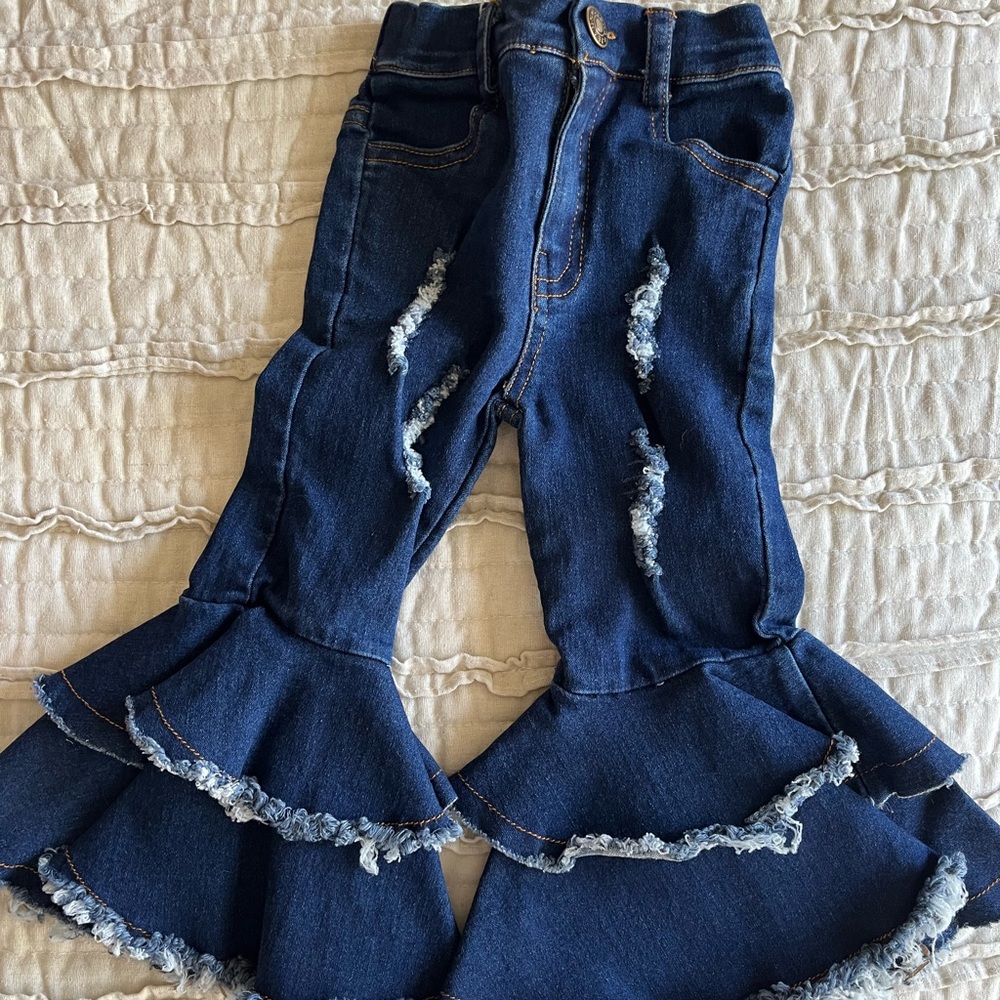 Baby bell bottoms